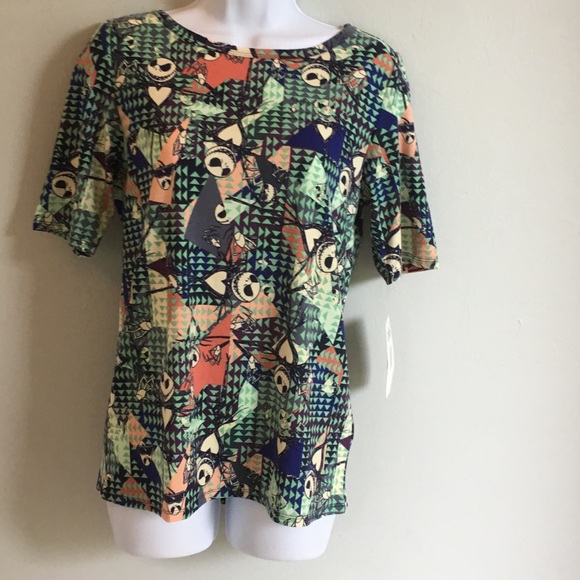 LuLaRoe Tops - LuLaRoe Disney Gigi Top With Jack Skellington NBC